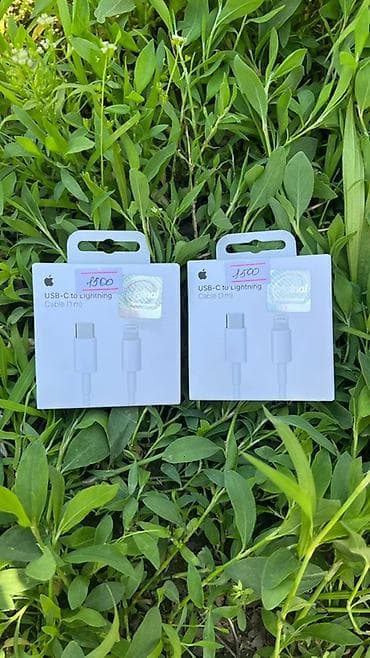 iphone кабель: Кабели Apple (1 м): 1) USB‑C to Lightning Cable (1 m) - Для зарядки и — 1