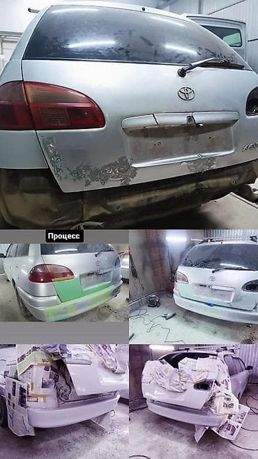 нужна покраска: Кузовные и малярные работы для автомобилей. Услуги: - Кузовные работы — 6