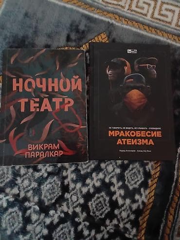 Книги (2 шт.): 1) Викам Паралкар «Ночной театр» - Художественный
