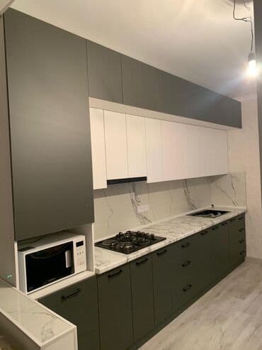 садовая мебель бишкек: Кухонный гарнитур, Новый, В рассрочку, цвет - Белый, МДФ, Бесплатная доставка — 19