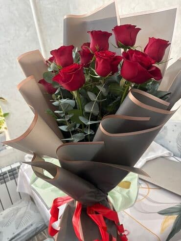 жених и невеста цветы: Букеты из свежих цветов. - Классический букет красных роз: около 11 — 1