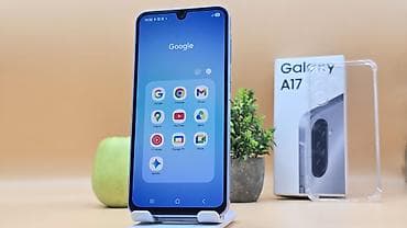 alcatel 4032d: Samsung Galaxy A17, Б/у, 128 ГБ, цвет - Голубой, 2 SIM — 3