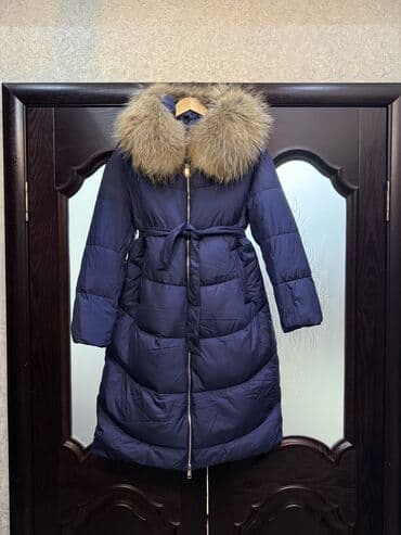 длинное трикотажное платье с капюшоном: Пуховик, Длинная модель, Китай, С капюшоном, 2XL, 3XL — 6