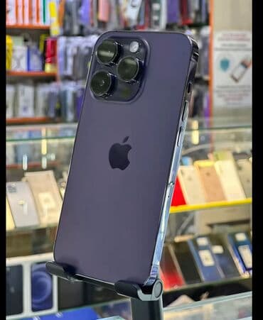 принтер портативный: IPhone 14 Pro, Колдонулган, 256 ГБ, Кара, Заряддоочу түзүлүш, Каптама, 85 % — 1