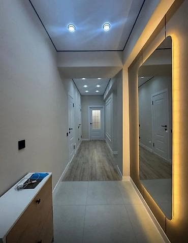 100000: 2 комнаты, 69 м², Кок-Жар мкр Элитка, 13 этаж, Дизайнерский ремонт — 3