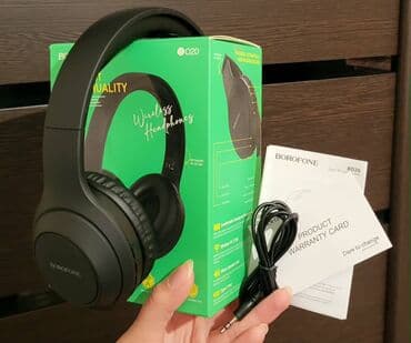 Наушники большие Можно слушать с проводом и без провода Оригинал
