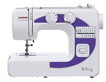 jack 4: Швейная машина Janome, Электромеханическая, Полуавтомат — 2