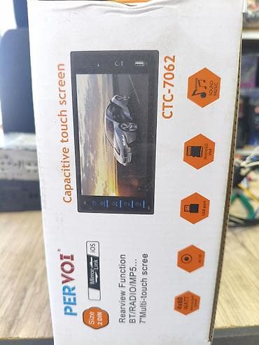 lark m2: Автомагнитола Pervoi CTC-7062 (2 DIN) - 7" емкостный сенсорный — 4