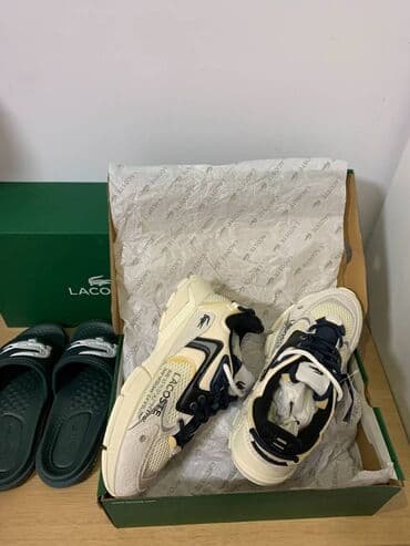 active: Кроссовки, 40, Lacoste, Новый, цвет - Бежевый, Самовывоз — 5