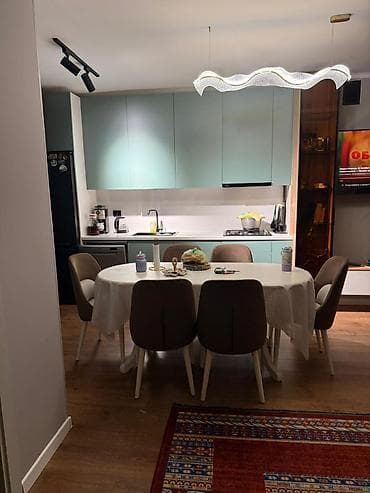 studio apartment: 3 комнаты, 85 м², Элитка, Фрунзе мкр., Элитка, 13 этаж, Дизайнерский ремонт — 6