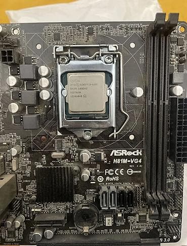 Материнская плата, Б/у, ASRock, LGA1150, ATX, Для ПК
