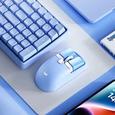 компьютерные мыши aukey: Aula sc320, эргономичная беспроводная bluetooth-мышь, перезаряжаемая — 10