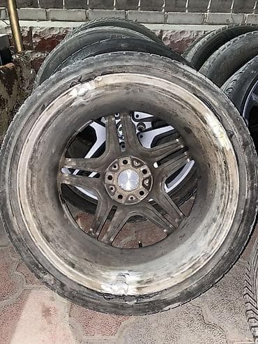 9 5j: Колеса в сборе 255 / 35 / R 19, Лето, Б/у, Комплект, Легковые, Литые, отверстий - 5 — 5