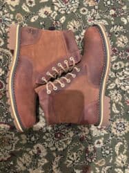 бишкек платья больших размеров: Мужские ботинки, 42, Timberland, Новый, цвет - Коричневый, Самовывоз, Платная доставка — 2