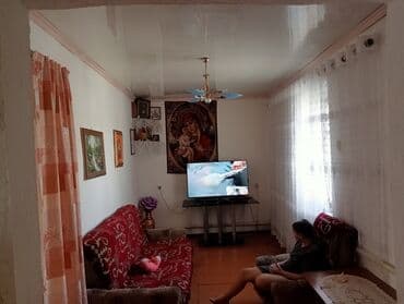 барачные дома в байтике: Барак, 87 кв. м, 4 бөлмө, Менчик ээси, Косметикалык оңдоо — 1
