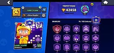 helldivers 2: Аккаунт Brawl Stars - Трофеи: 42 458 (личный рекорд 42 461) - Уровень — 3