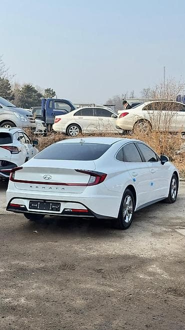 белый byd e5: Hyundai Sonata: 2019 г., 2 л, Автомат, Газ, Седан — 3
