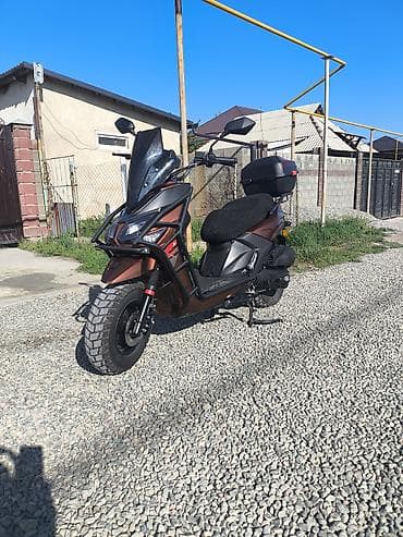 скутер токмок: Макси-скутер 50 куб. см, Бензин, Колдонулган — 7