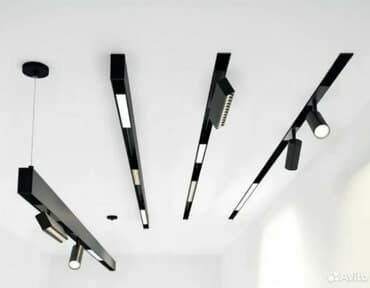 двух ярус кроват: ТРЕКОВАЯ СИСТЕМА ОСВЕЩЕНИЯ ВСТРАИВАЕМАЯ ПОД ШПАКЛЁВКУ 48V ЧЕРНЫЙ — 1