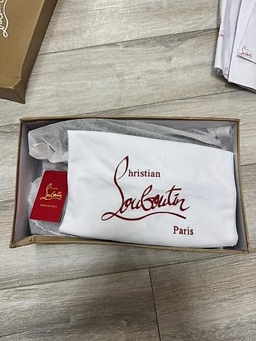 jordan 39: Мужские туфли, 46, Christian Louboutin, Новый, цвет - Черный — 4