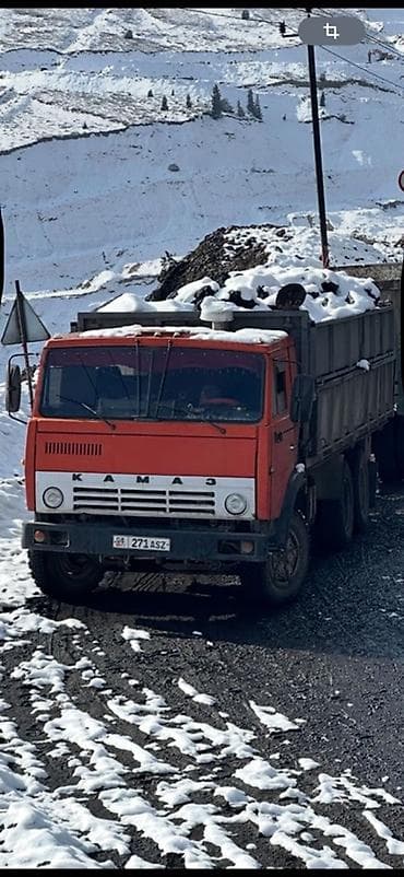 складные стол: Самосвал КАМАЗ с прицепом-самосвалом - Тип: грузовой самосвал 6x4 с — 2