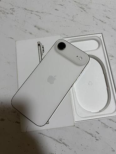 телео: IPhone Air, Б/у, 256 ГБ, Белый, Коробка, 100 % — 2