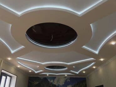 Натяжной потолок Глянцевое, Матовое, 3D потолки Гарантия, Бесплатная консультация, Бесплатный замер