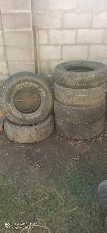 троктир 82: Шины 225 / 75 / R 22, Всесезонная, Б/у, Внедорожные (АТ/МТ), Barum — 3