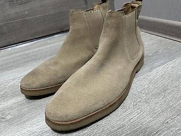 челси обувь: Замшевые челси Walk London бежевого цвета оригинал! Не носили — 1