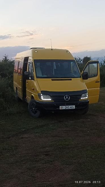 двухскат спринтер: Mercedes-Benz Спринтер: 2002 г., 2.2 л, Механика, Дизель, Бус — 5