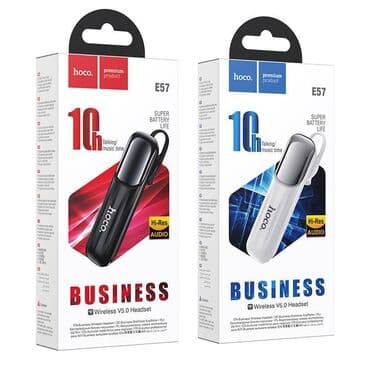 Вакуумные, Hoco, Новый, Беспроводные (Bluetooth), Для переговоров at lalafo.kg Вакуумные, Hoco, Новый, Беспроводные (Bluetooth), Для переговоров