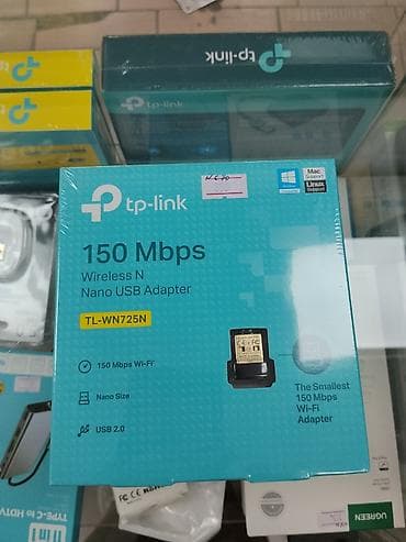 TP-Link TL-WN725N — компактный Nano USB-адаптер Wi‑Fi. Ключевые