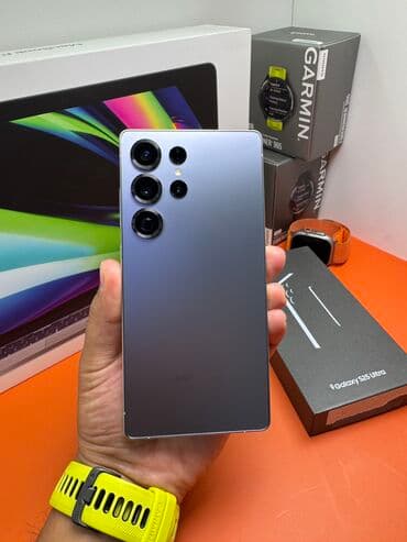 Samsung Galaxy S25 Ultra, Новый, 256 ГБ, цвет - Фиолетовый, В рассрочку, 1 SIM, 2 SIM, eSIM