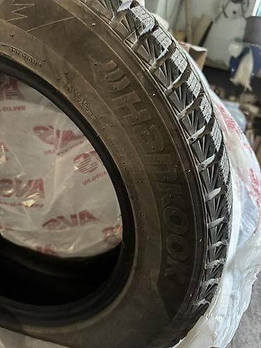 Шины и диски: Шины 225 / 65 / R 17, Зима, Б/у, Комплект, Легковые, Корея, Hankook — 4