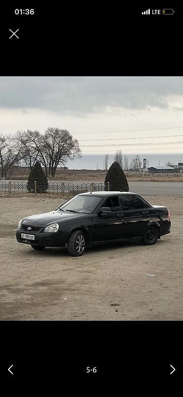 Унаа: ВАЗ (ЛАДА) Priora: 2010 г., 1.6 л, Кол менен иштөөчү, Бензин, Седан — 4