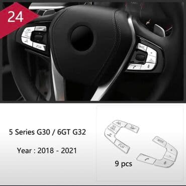 климат контроль на одиссей: Декоративные накладки На панель, Хром, BMW, 2018 г. — 1