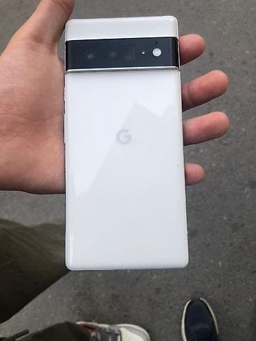 google pixel 6: Google Pixel 6 Pro, Б/у, 128 ГБ, цвет - Белый, eSIM — 9