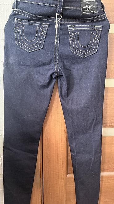 Пончо: Джинсы, Скинни, Высокая талия, Стрейч — 3