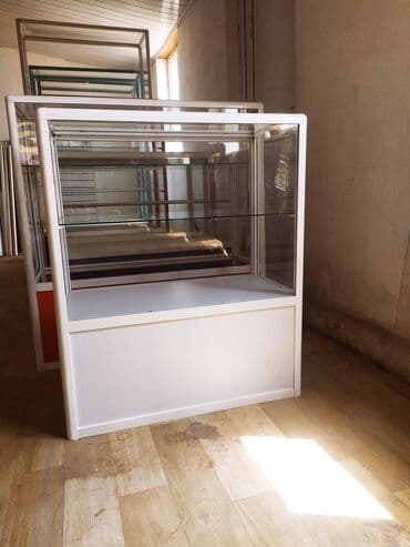 витрины стеллажи бу: Витрина ДиА две полки высота 0,9 ширина 0,75 — 2