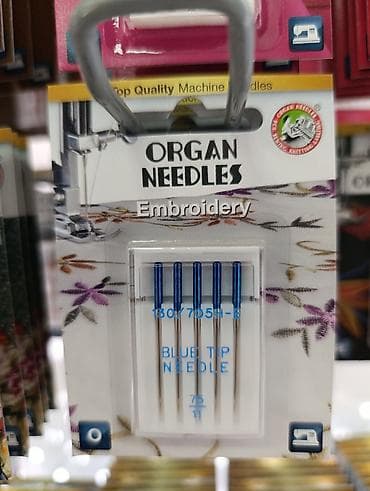 граммофон: Иглы ORGAN для бытовой швейной машинке!! Каждый производитель швейной — 6