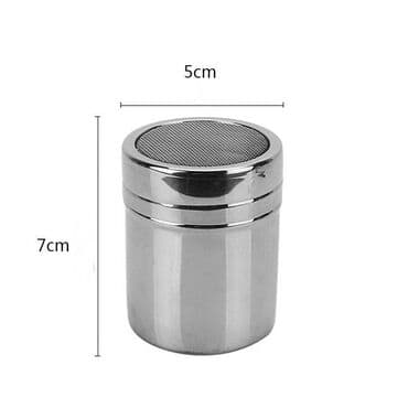 поп: Шейкер - дозатор (или сифтер) с мелкой сеткой, который используется — 1