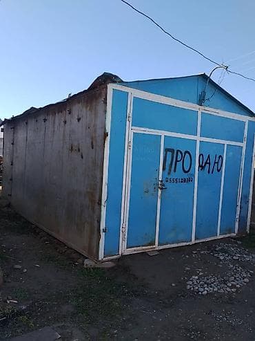 Металлический гараж распашными воротами. Размер 6х4 метр. - Материал