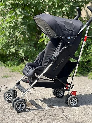 easy wolker: Коляска, цвет - Черный, Б/у — 7