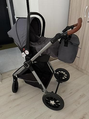 skillmax ml200: Детская коляска-трансформер 3 в 1, серый цвет фирма Кидило Второй — 3