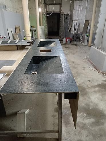 умывалник: Раковина для ванной, Особенности: Другая особенность, Материал: Камень — 3