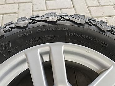 mersedes g class: Шины 265 / 65 / R 18, Всесезонная, Б/у, Комплект, Внедорожные (АТ/МТ), BFGoodrich — 2
