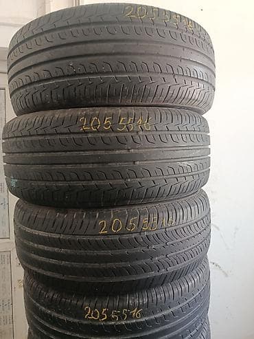 240: Шины 205 / 55 / R 16, Лето, Б/у, Комплект, Легковые, Китай, Giti — 1