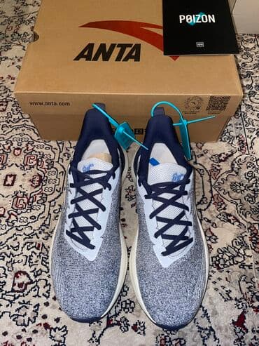 nike react: Мужские кроссовки, 41, Anta, Новый, цвет - Синий, Платная доставка, Самовывоз — 6