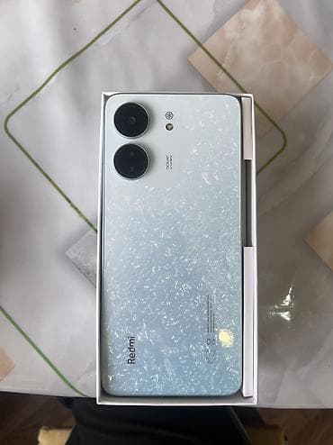 p40 lite: Redmi, Redmi 13C, Б/у, 128 ГБ, цвет - Белый, 2 SIM — 1
