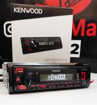 колонка комбик: Kenwood модель kmm -105. Usb,fm,aux. Оригинальная магнитола японской — 1